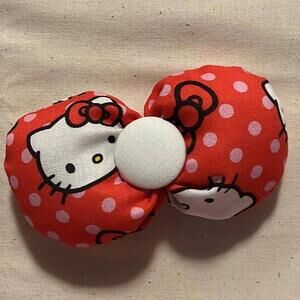 Hello Kitty Build a Bear Replacement Bow Red And Polka Dot Hello Kitty Pattern